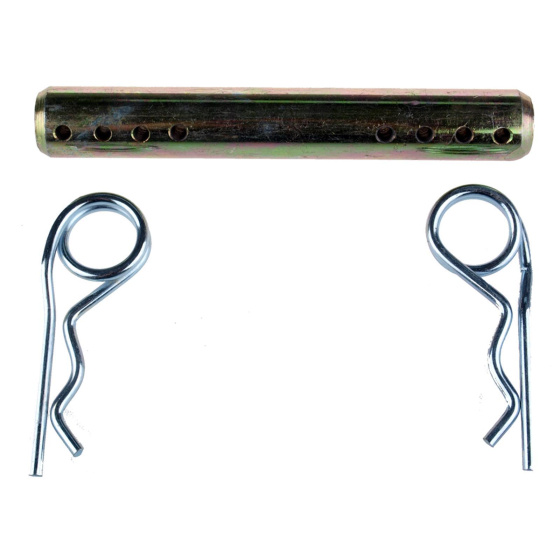Upper link pin - locking pin - Cat 2 - Ø25 mm total length approx. 190 mm compl. with 2 spring cotter pins