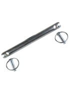 Upper link pin - locking pin - Cat 2 - &Oslash;25 mm Total length approx. 105 mm compl. with 2 lynch pins