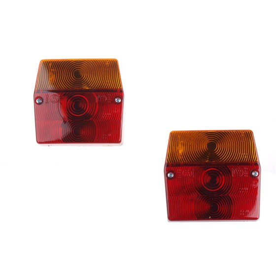 Three-chamber lights Rear lights set - left and right
