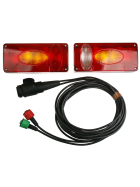 Radex 5500 trailer rear lights completely wired - incl. bulbs
