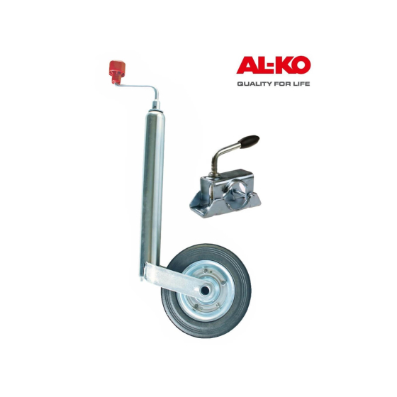 ALKO support wheel 150kg with a suitable clamp.