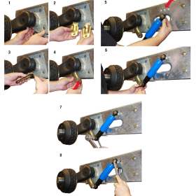 AL-KO Shock absorber retainer plug-in - external mounting