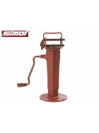 Simol support leg with 6000 kg load capacity, foldable.