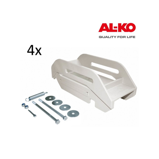 ALKO Adapter für BIG FOOT um eine Höhe von zusätzlich 45 mm zu erreichen.