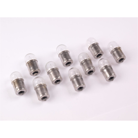 Spherical bulbs 12 Volt/5 Watt - BA 15s