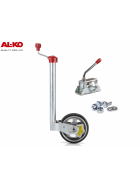 ALKO Premium Stützrad inkl. Radlastanzeige 180 kg mit passendem ALKO Klemmschelle.