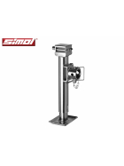 silver support leg from the Simol company with a load capacity of 1300 kg.