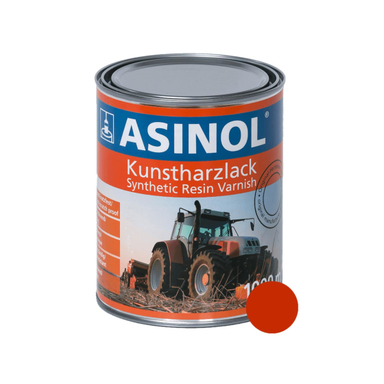 Tin with red colour for seed LM 0237