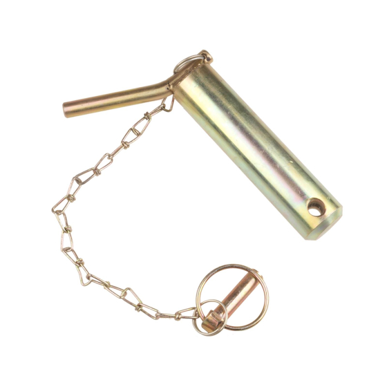 Lower link pin - safety pin cat. 3 Ø 37mm - 175/191mm - compl. with chain and linch pin
