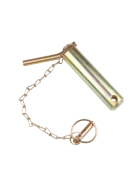 Lower link pin - safety pin cat. 3 Ø 37mm - 175/191mm - compl. with chain and linch pin
