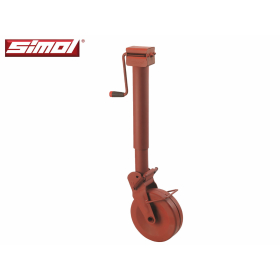 Simol support wheel with spring lock 2000 kg load capacity