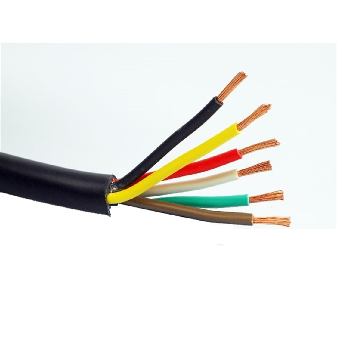 Flachleitung H03VVH2-F 2x0,75 mm² weiß günstig online kaufen