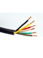 Vehicle cable/vehicle cable 6 x 0.75 mm²