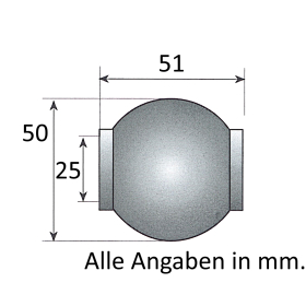 Oberlenker Kugel Kat. 2
