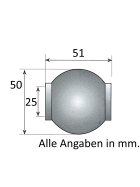 Oberlenker Kugel Kat. 2