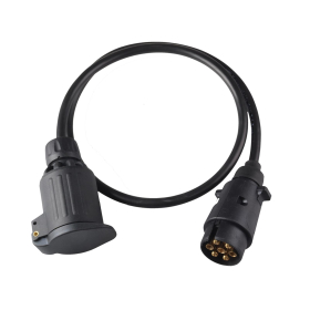 Extension cable - adapter cable 1.0m 7 to 13-pin 12V