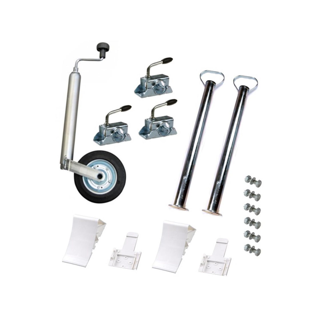 AMA Stützschale Für Motorsense – Stahl, Ø80 Mm, Bohrung 10 Mm