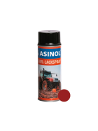 Spray can with red colour RAL 3002