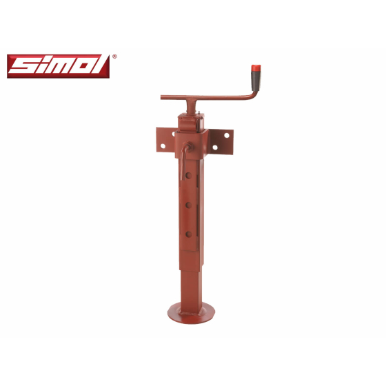 Simol support leg with adjustable mounting plate 1000 kg