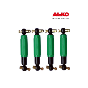 4 pcs. AL-KO Octagon Plus - Axle shock absorber green up...