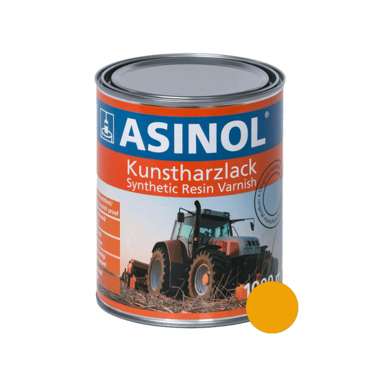 Dose mit sonnengelber Farbe RAL 1037