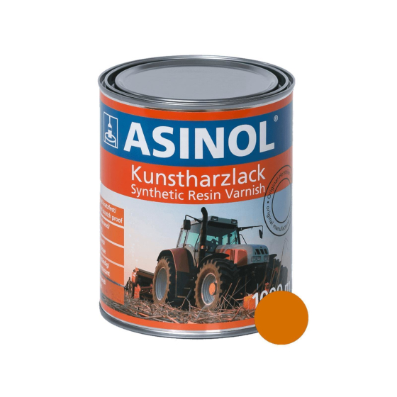 Dose mit gelboranger Farbe RAL 2000