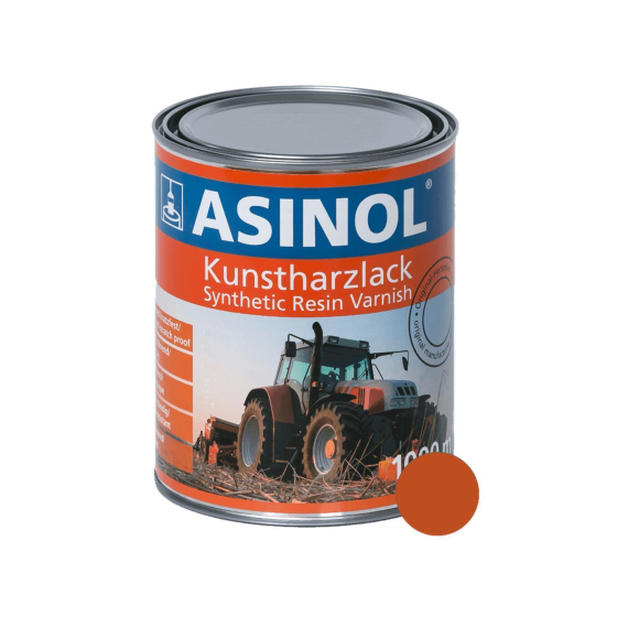 Dose mit rotoranger Farbe RAL 2001