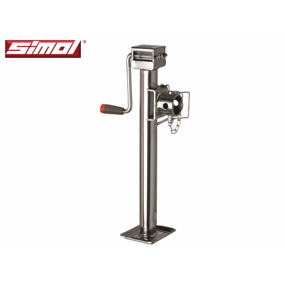 Simol support leg with vertical crank handle Load capacity 1,300 kg