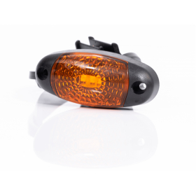 ovale LED Begrenzungsleuchten in orange 12-36V.