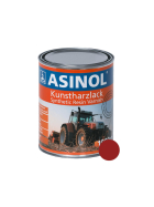 Dose mit kaminroter Farbe RAL 3002