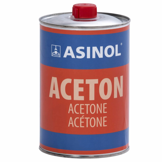 Ein Liter Blechdose Aceton von ASINOL