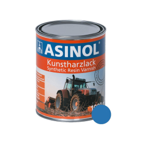 Dose mit himmelblauer Farbe RAL 5015