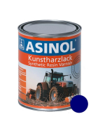 Dose mit blauem Lack RAL 5002 ultramarinblau