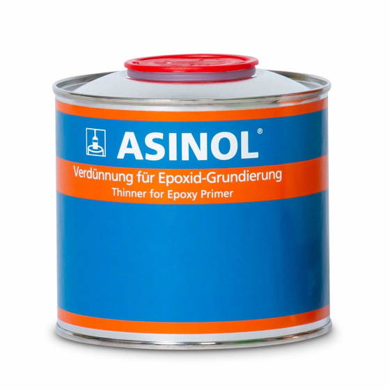 passende Epoxy Verdünnung für die ASINOL 2K Epoxid Grundierung in einer 500 Milliliter Dose.