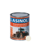 Dose mit cremeweisser Farbe RAL 9001