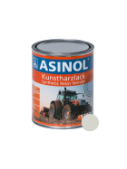 Dose mit grauweisser Farbe RAL 9002