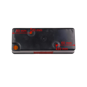 Anhänger Rückleuchte 210x83mm mit...