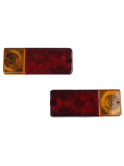 Anhänger Rückleuchte 210x83mm mit Kennzeichenbeleuchtung