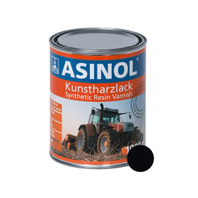Dose mit tiefschwarzer Farbe RAL 9005