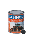 Dose mit schwarzgrauer Farbe RAL 7021