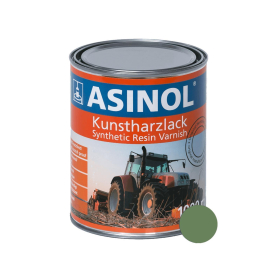 Dose mit resadagrüner Farbe RAL 6011