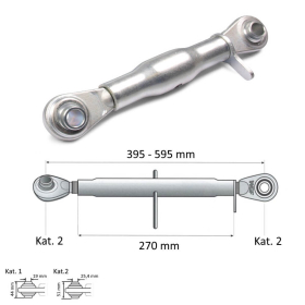 Standard Gewindeoberlenker M30 x 3,5 mm mit einer...