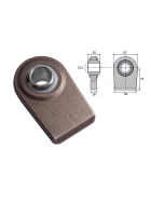 Kugelgelenk zum Anschweißen für Unterlenker 22,1 mm Kategorie 1