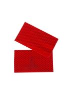 Reflexfolie 2er Set, 3M Diamond Grade Hochreflexfolie rot, selbstklebend 55x90mm