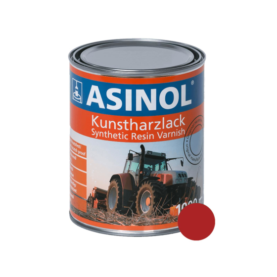 Dose mit roter Farbe für Diedam RAL 3000