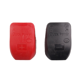 2 Batterieschnellklemmen 1 x Schwarz(-) + 1 x Rot(+)